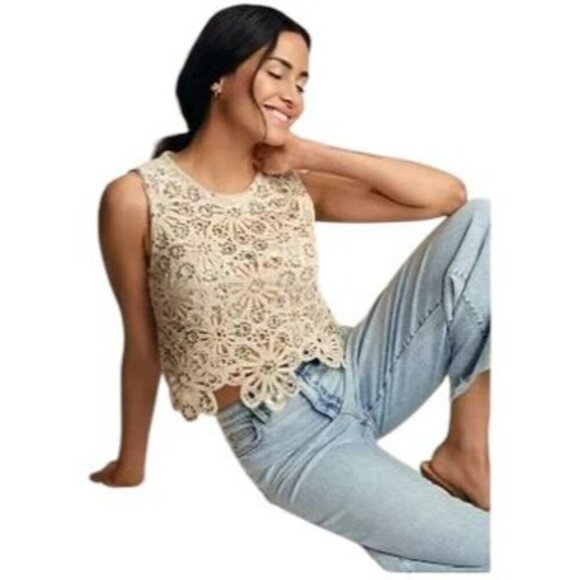 LC Lauren Conrad Womens Super High Rise Raw Hem Wide Leg Jeans Sz 10 New - Picture 6 of 12